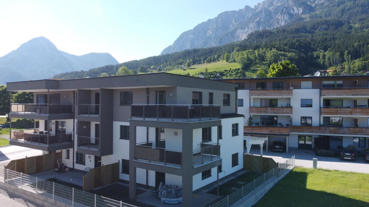 Appartement Ferienwohnung Bergahorn Groebming Grobming Esterno foto