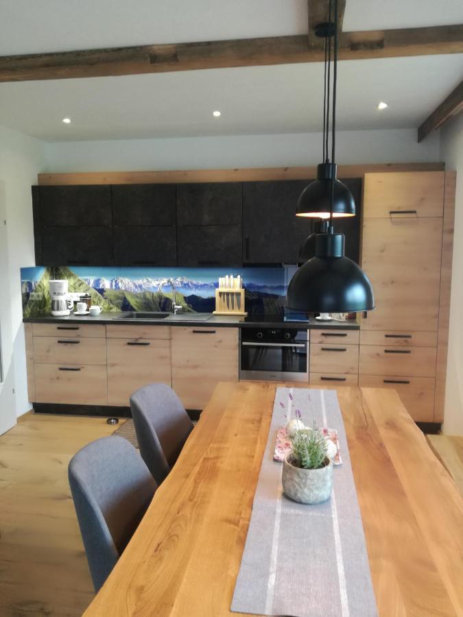Appartement Ferienwohnung Bergahorn Groebming Grobming Esterno foto