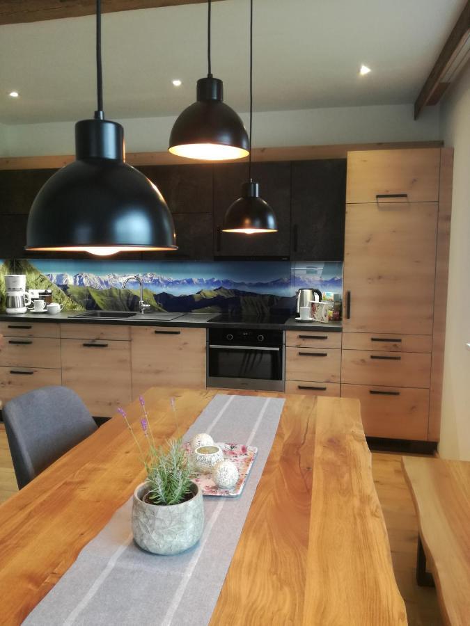 Appartement Ferienwohnung Bergahorn Groebming Grobming Esterno foto